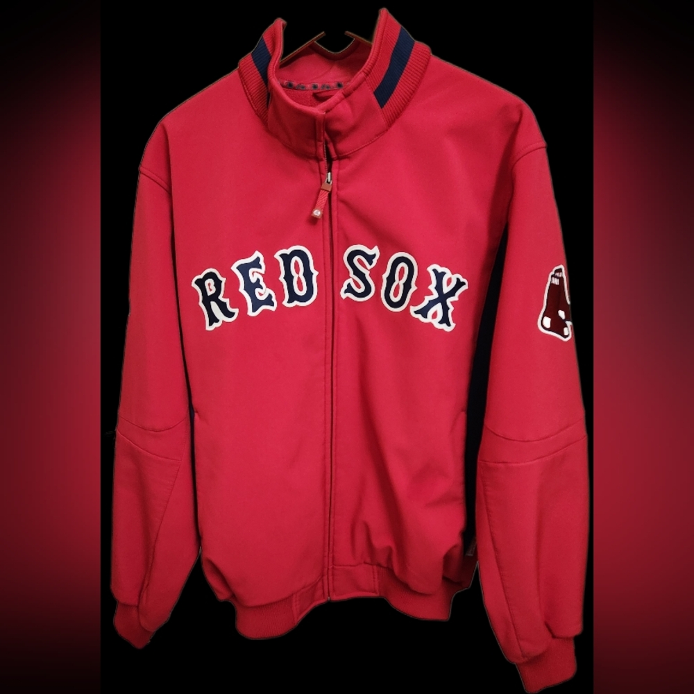 Majestic Authentic Therma Base Boston Red Sox Dugout Jacket Men's L